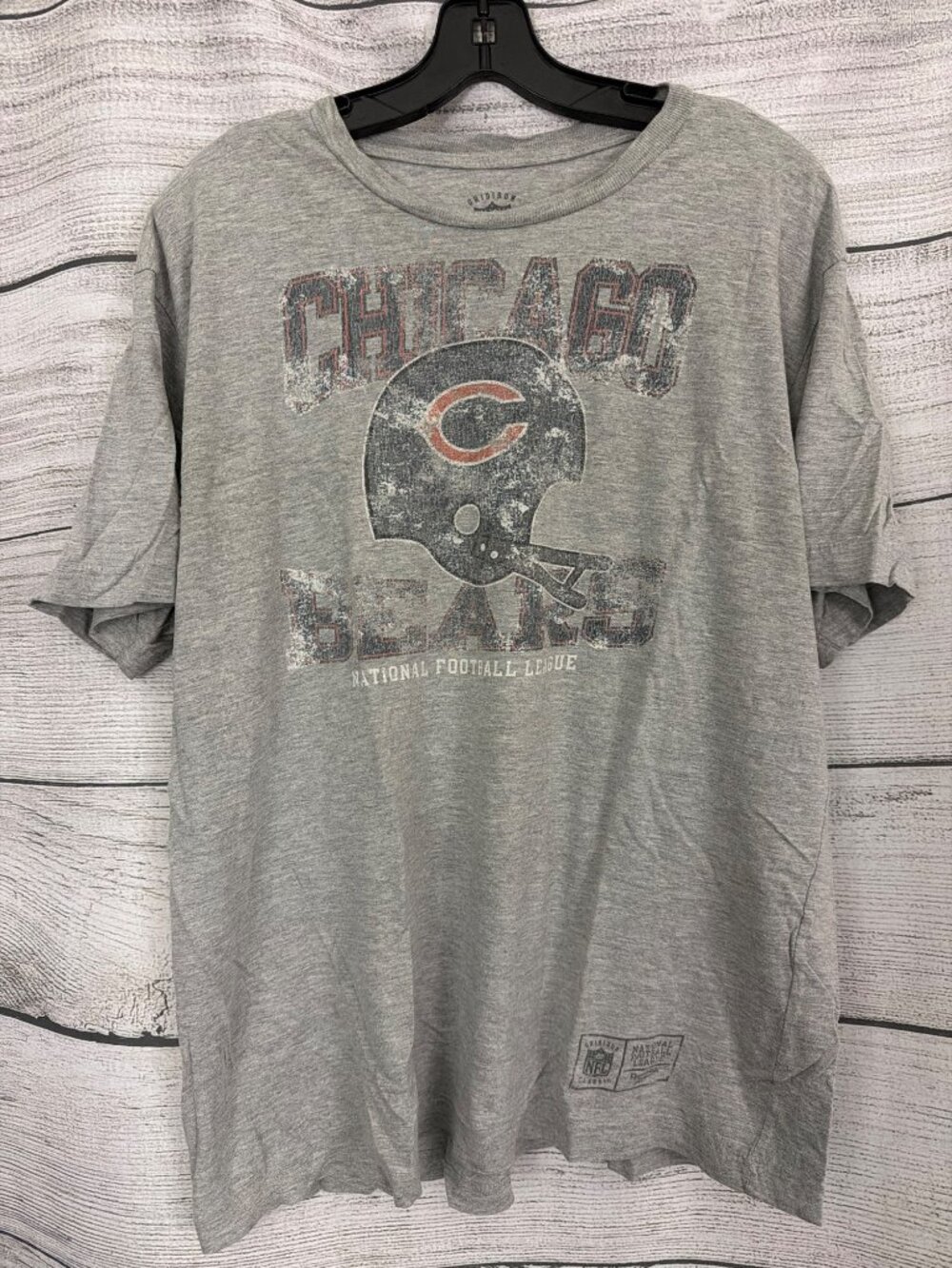 Mens Vintage Gridiron Classic Reebok Chicago Bears NFL T-Shirt Size XL